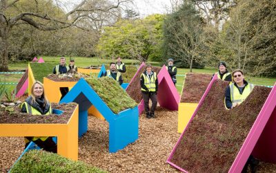 GRO green roof installations, Royal Botanic Gardens, Kew